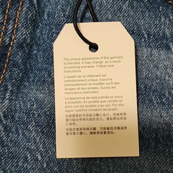 NWT $98 Levi's Womens Ribcage Bell Wide Leg Super High Rise Jeans Blue Sz 29/32 - Picture 10 of 14